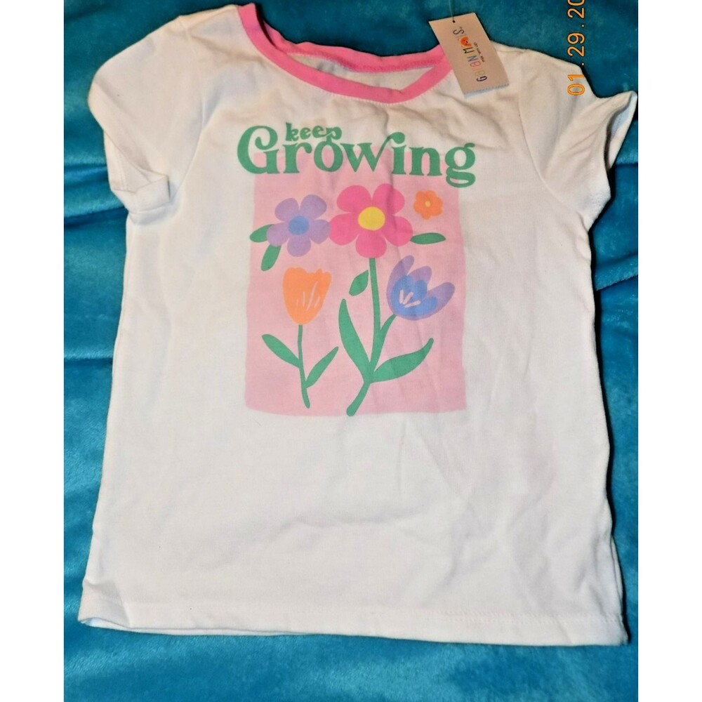 New Garanimals baby girls shirt size 3T Keep Growing